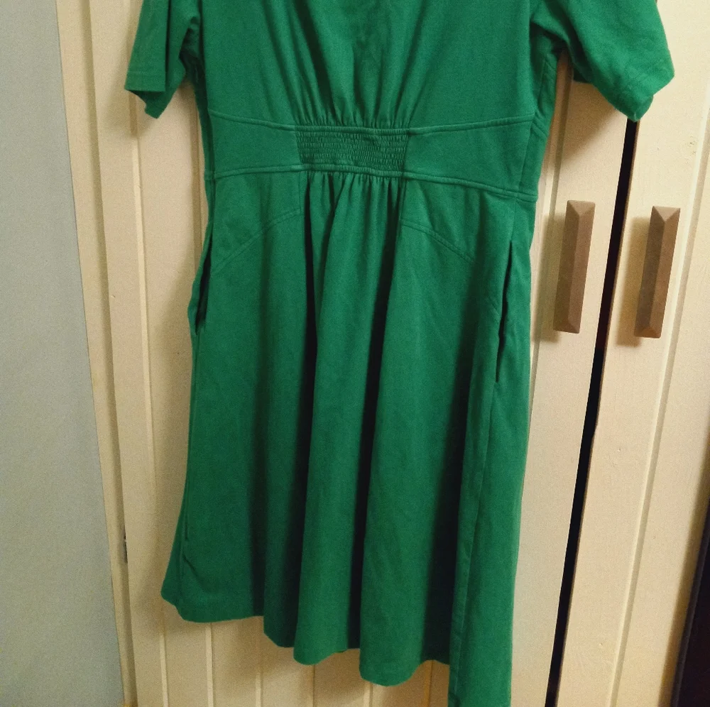 SALE! eShakti curved waist fit and flare dress with POCKETS! - Picture 4 of 14